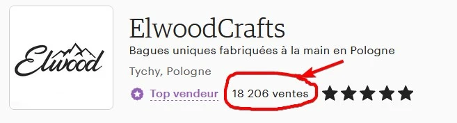 bot etsy nombre de vente